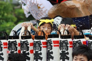 初☆山車の上！ドキドキ！